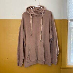 Aerie Oversized Pink Hoodie